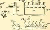 An illustration from U.S. patents covering time keeping mechanisms (1892)