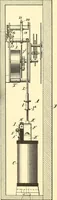 An illustration from U.S. patents covering time keeping mechanisms (1892)
