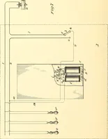 An illustration from U.S. patents covering time keeping mechanisms (1892)