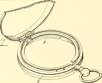 An illustration from U.S. patents covering time keeping mechanisms (1892)
