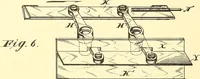 An illustration from U.S. patents covering time keeping mechanisms (1892)