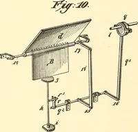 An illustration from U.S. patents covering time keeping mechanisms (1892)