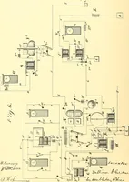 An illustration from U.S. patents covering time keeping mechanisms (1892)