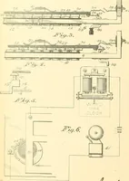 An illustration from U.S. patents covering time keeping mechanisms (1892)
