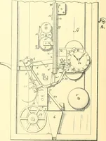 An illustration from U.S. patents covering time keeping mechanisms (1892)