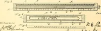 An illustration from U.S. patents covering time keeping mechanisms (1892)