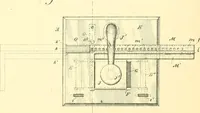 An illustration from U.S. patents covering time keeping mechanisms (1892)