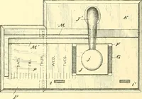 An illustration from U.S. patents covering time keeping mechanisms (1892)