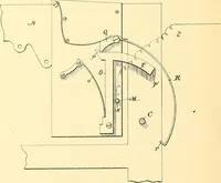 An illustration from U.S. patents covering time keeping mechanisms (1892)