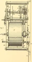 An illustration from U.S. patents covering time keeping mechanisms (1892)
