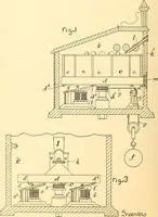 An illustration from U.S. patents covering time keeping mechanisms (1892)