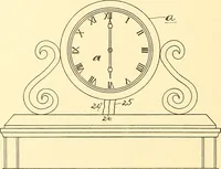 An illustration from U.S. patents covering time keeping mechanisms (1892)