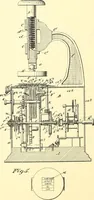 An illustration from U.S. patents covering time keeping mechanisms (1892)