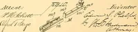 An illustration from U.S. patents covering time keeping mechanisms (1892)
