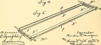 An illustration from U.S. patents covering time keeping mechanisms (1892)