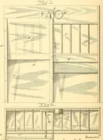 An illustration from U.S. patents covering time keeping mechanisms (1892)