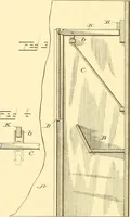 An illustration from U.S. patents covering time keeping mechanisms (1892)