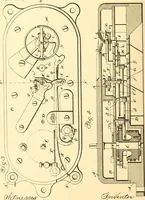 An illustration from U.S. patents covering time keeping mechanisms (1892)