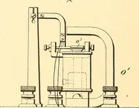 An illustration from U.S. patents covering time keeping mechanisms (1892)