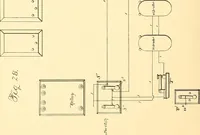 An illustration from U.S. patents covering time keeping mechanisms (1892)