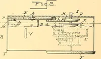 An illustration from U.S. patents covering time keeping mechanisms (1892)