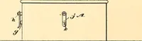 An illustration from U.S. patents covering time keeping mechanisms (1892)