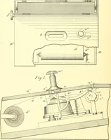 An illustration from U.S. patents covering time keeping mechanisms (1892)