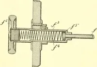 An illustration from U.S. patents covering time keeping mechanisms (1892)