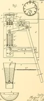 An illustration from U.S. patents covering time keeping mechanisms (1892)