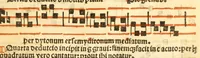 An illustration from Utilissime musicales regule necessitate plaini cantus simplicis contrapuncti: rerum factarum tonozum vsualium: nec non artis accentuandi tam speculatiue practice: accriori lima mundate (1526)