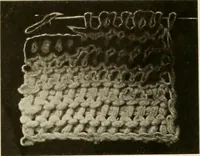 An illustration from Utopia yarn book; being a practical treatise on knitting and crocheting (1919)