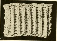 An illustration from Utopia yarn book; being a practical treatise on knitting and crocheting (1919)