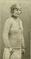 An illustration from Utopia yarn book; being a practical treatise on knitting and crocheting (1919)
