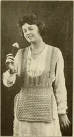 An illustration from Utopia yarn book; being a practical treatise on knitting and crocheting (1919)