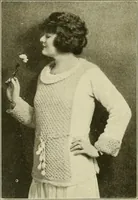 An illustration from Utopia yarn book; being a practical treatise on knitting and crocheting (1919)