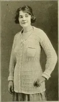 An illustration from Utopia yarn book; being a practical treatise on knitting and crocheting (1919)