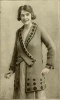 An illustration from Utopia yarn book; being a practical treatise on knitting and crocheting (1919)