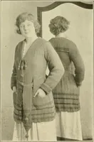 An illustration from Utopia yarn book; being a practical treatise on knitting and crocheting (1919)