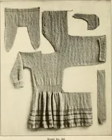 An illustration from Utopia yarn book; being a practical treatise on knitting and crocheting (1919)