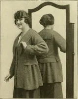 An illustration from Utopia yarn book; being a practical treatise on knitting and crocheting (1919)