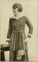An illustration from Utopia yarn book; being a practical treatise on knitting and crocheting (1919)