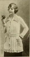 An illustration from Utopia yarn book; being a practical treatise on knitting and crocheting (1919)