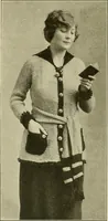 An illustration from Utopia yarn book; being a practical treatise on knitting and crocheting (1919)