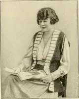 An illustration from Utopia yarn book; being a practical treatise on knitting and crocheting (1919)