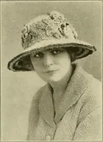 An illustration from Utopia yarn book; being a practical treatise on knitting and crocheting (1919)