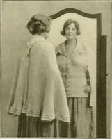 An illustration from Utopia yarn book; being a practical treatise on knitting and crocheting (1919)