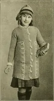 An illustration from Utopia yarn book; being a practical treatise on knitting and crocheting (1919)