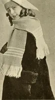 An illustration from Utopia yarn book; being a practical treatise on knitting and crocheting (1919)