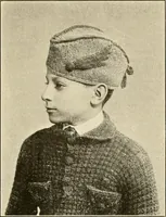 An illustration from Utopia yarn book; being a practical treatise on knitting and crocheting (1919)
