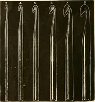 An illustration from Utopia yarn book; being a practical treatise on knitting and crocheting (1919)